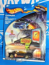 2002 Planet HotWheels.Com Electrical Car Monoposto Black w/ PR5s &amp; CD-ROM #1 - £3.89 GBP