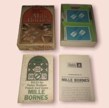 Vintage 1971 MILLE BORNES Parker Brothers French Card Game - Complete - £11.06 GBP