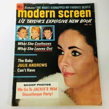 VTG Modern Screen Magazine December 1965 Julie Andrews, James Garner, Tony F. - £14.90 GBP