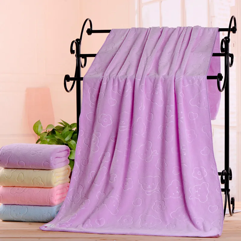 Sporting Microfiber absorbent towel soft beach shower towel soft adult bathroom  - £23.45 GBP