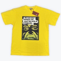 CLOT Men’s &quot;Express the Light&quot; Graphic Tee Yellow, Size Medium - $23.74