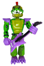 FNAF Five Nights at Freddy&#39;s Montgomery Gator 5&quot; Mexican Hard Plastic Toy Figure - $23.12