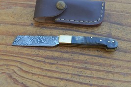 damascus custom made beautiful folding tando knife From The Eagle Collection7881 - £7.93 GBP