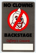 Van Halen No Clowns Balance Grey Backstage Pass Original 1995 Hard Rock Music - £14.57 GBP