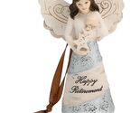 Pavilion Gift Happy Retirement Angel Christmas Tree Ornament Decoration ... - $20.98