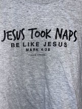 Jesus Took Naps - Funny Sarcastic Christian Unisex Short Sleeve T-Shirt - $12.88