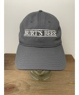 Burts Bees Logo Baseball Cap Charcoal Gray Embroidered The Game NWOT - $26.82 CAD