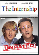 NEW SEALED The Internship (DVD, 2013, Unrated) Vince Vaughn &amp; Owen Wilson - £2.30 GBP