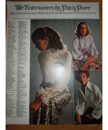 The Entertainer Blouses by Ship&#39;n Shore Print Magazine Ad 1969 - €6,96 EUR