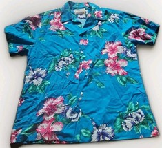 Vtg Kalaheo Hawaiian Shirt Mens Large See Measurements Made In USA  - $328.53 MXN