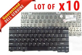 LOT 10 Dell Latitude 2100 2110 2120 US English Laptop Keyboard Black NW3... - $136.79