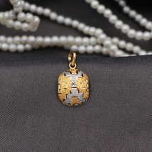 22cts Hallmark Yellow Gold 2.7/1.2cm Earring Pendant Sets Nephew Ethnic Jewelry - £514.46 GBP