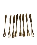 8 Knives Gold Colored - $12.01