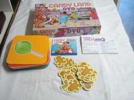 Candyland DVD Game Complete 2005 Milton Bradley With 3 Extra Pieces - $15.99