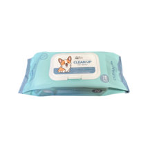 Heavy Duty Thick Pet Grooming Wipes Unscented Cleans Face,Ears,Butt, Eyes (70ct) - £23.58 GBP+
