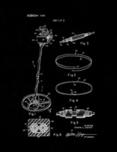 Metal Detector Patent Print - Black Matte - £6.24 GBP+