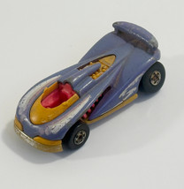 Hot Wheels Speed Shark #113 Car 1990 Purple Made in Malaysia - $23.18 MXN