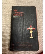 Vintage 1958 My Sunday Missal Stedman Catholic Mass Prayer Book - £11.66 GBP