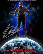 Stan Lee Signed Poster Photo 8X10 Rp Autographed Marvel Comics - £15.71 GBP