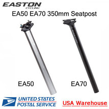 Easton EA50 EA70 30.9mm 31.6mm 350mm Offset 10mm Seatpost Black Silver - £21.95 GBP+