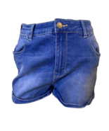 Kendall &amp; Kylie Denim Cuffed High Rise Shorts Size 29 - €9,77 EUR