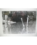 ART PHOTOGRAPHY Juxtaposed Poles A/P Framed Matted Photo 13x17 by Larry ... - $49.99