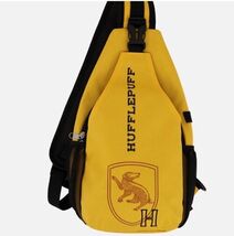 Universal Studios Wizarding World Harry Potter Hufflepuff Crest Sling Bag - $58.99