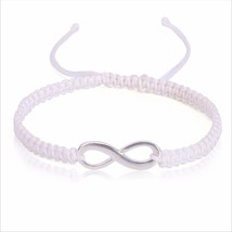 Fashion Infinite Sign Handmade Woven Rope Bracelet For Women And Men Adjustable  - £8.44 GBP