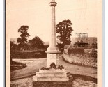 War Memorial Monument at Cross Roads Cheddar Somerset England WB Postcar... - £3.91 GBP