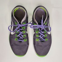 Nike Lunar Workout Running Walking Shoes Grey &amp; Lime Women&#39;s US 6.5 529951-007 - £10.43 GBP