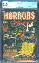 Horrors #13 (1953) CGC 3.0 -- Classic L. B. Cole horror cover; Star Publ... - £382.39 GBP