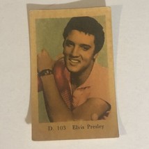 Elvis Presley Vintage Dutch Gum Trading Card #103 Elvis In Peach Colored Shirt - £6.22 GBP
