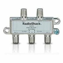 RadioShack 4 Way Satellite Splitter 75 Ohm Compatible W/ Most Digital Sa... - $8.95
