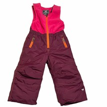 White Sierra Girls Sz 2T Pink Snowbib Snowpant Winter Wear Gear Play Con... - £6.13 GBP