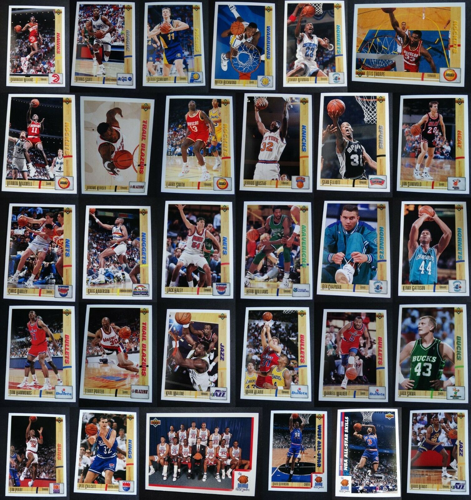Primary image for 1991-92 Upper Deck Basketball Cards Set Complete Your Set You U Pick 251-500