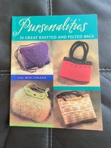 Pursenalities 20 Great Knitted &amp; Felt Bags Patterns Paperback by Eva Wie... - $9.49
