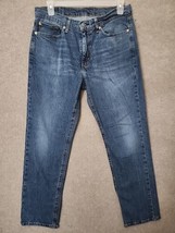 Levis 541 Jeans Mens 34x32 Blue Medium Wash Straight Leg Cotton - £23.11 GBP