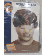 Rubies Halloween Wigs Digital Mask With Attached Wig - £6.25 GBP