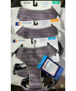 Top Paw Reversible Comfort Harness Small Adjustable 17.5-22in Girth Grey... - $8.88