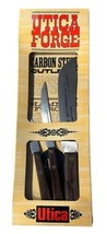 Utica Forge Knife Lot Carbon Steel 7 Inch 5 Inch &amp; 3 Inch - Set Of 3 New VTG - £37.36 GBP