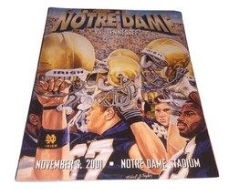 Notre Dame Vs. Tennessee Nov. 3, 2001 Official Program - $212.37 MXN