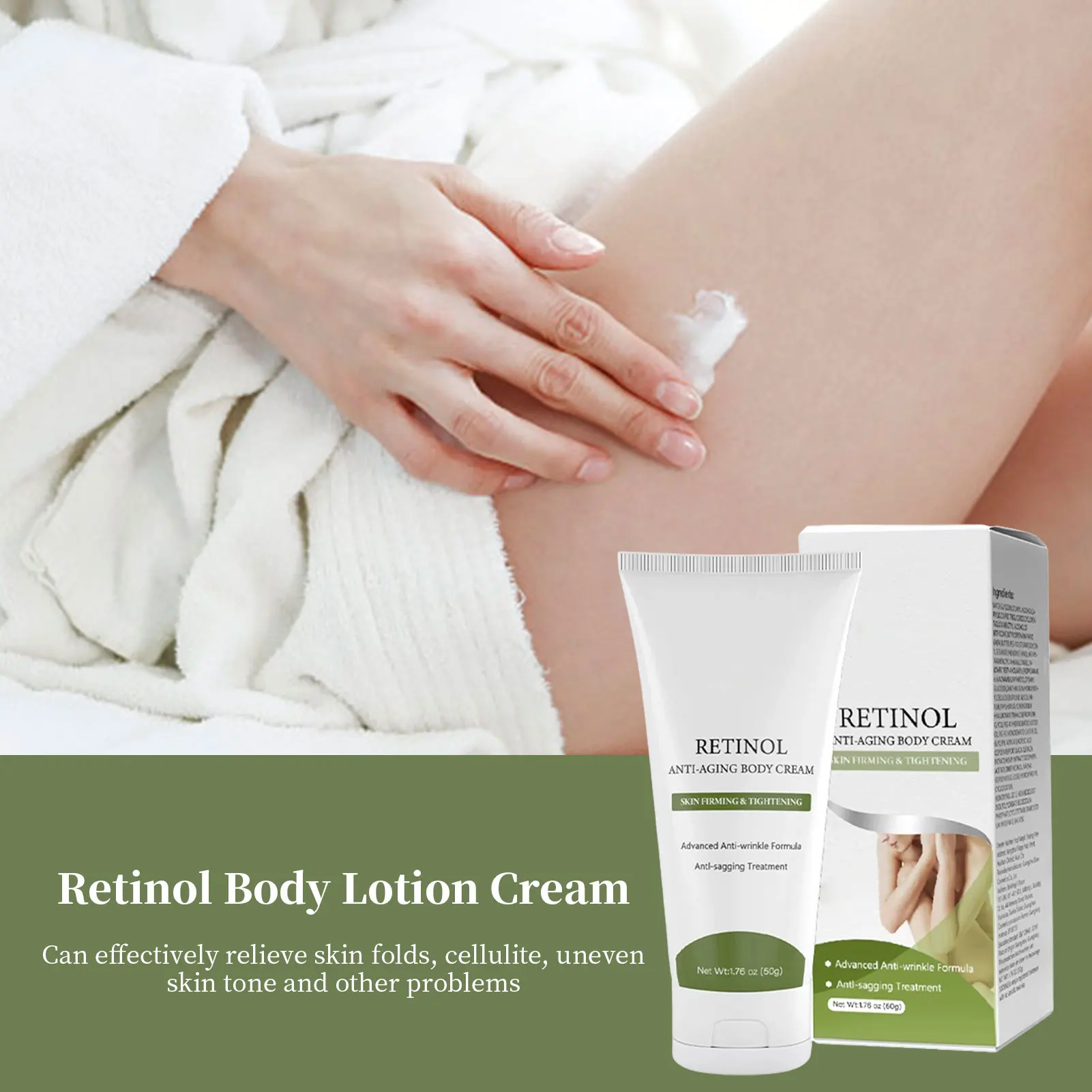 House Home Body A  50g Retinol Body A Lotion Body Skin Care With Fine Texture Ef - £25.57 GBP