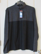 GAPFit Mockneck Long Sleeve Active 1/2 Zip Pullover Black  Men&#39;s Sz XL NWT - $461.26 MXN
