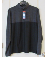 GAPFit Mockneck Long Sleeve Active 1/2 Zip Pullover Black  Men&#39;s Sz XL NWT - $461.01 MXN