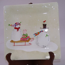 ONEIDA Snowmates By Debbie Taylor Kerman 8&quot; Dessert Salad Plate ONE Plat... - £3.69 GBP