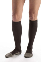 CAROLON Couture Dress Sock, Short Length, Closed Toe, 20-30mmHg Brown (S... - $451.64 MXN