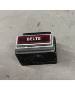 1967 Ford Galaxie Seat Belt Warning Light Lamp Bezel Dash Bracket Indica... - $50.70