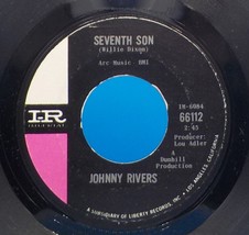 Johnny Rivers 45 Seventh Son / Un-Square Dance VG++ VG+ D4 - $47.95 MXN