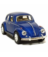 5&quot; Blue 1967 VW Volkswagon Beetle Die Cast Pull Back Action! No Box - £7.80 GBP