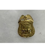 NYPD SERGEANT MINI BADGE # 998 NEW YORK CITY POLICE - GOLD PLATED - $94.90 CAD